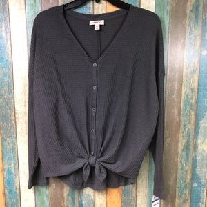 Style & Co Long Sleep Top